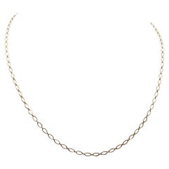 Tiffany & Co. Oval Link Yellow Gold Chain