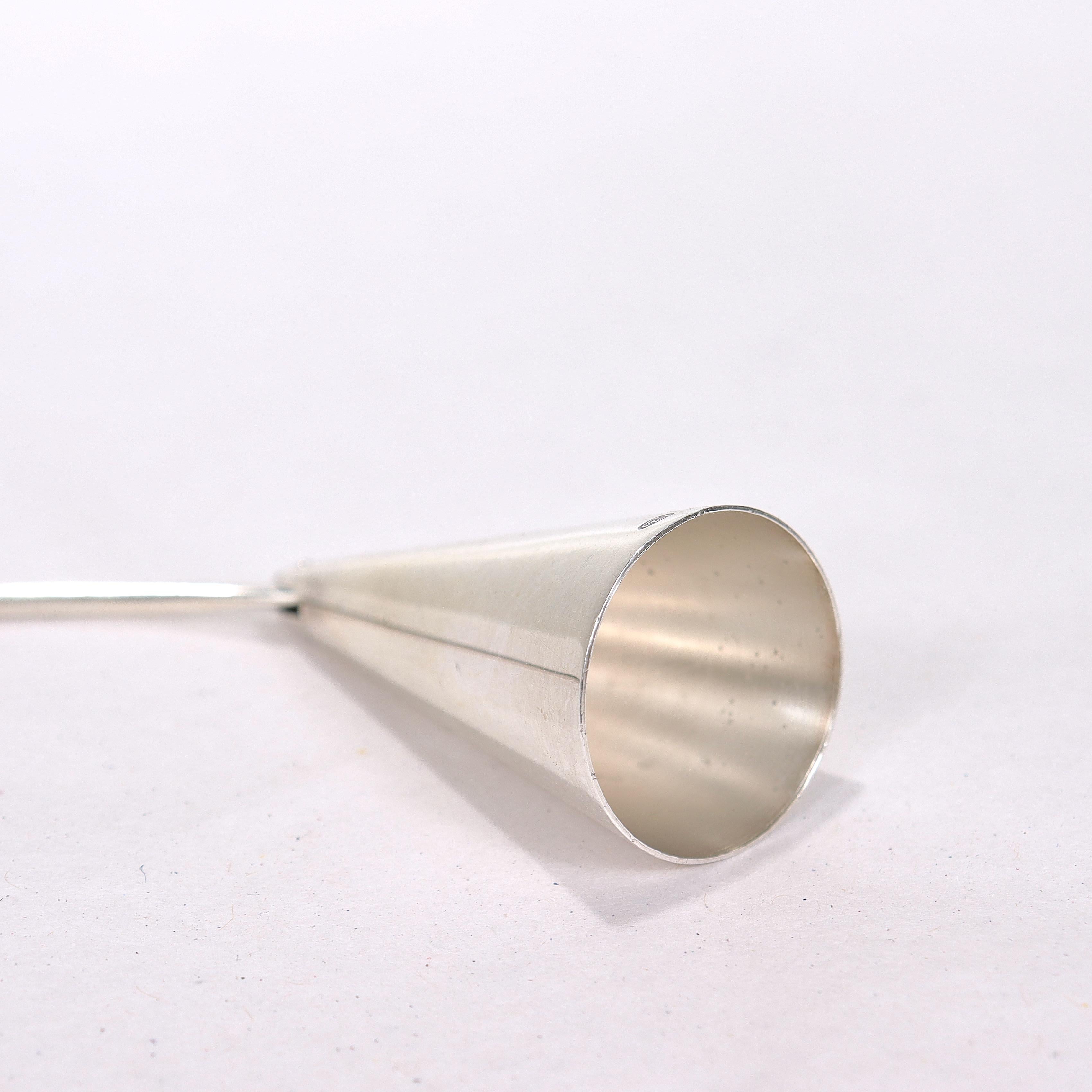 Tiffany & Co Padova Sterling Silver Candle Snuffer by Elsa Peretti 4