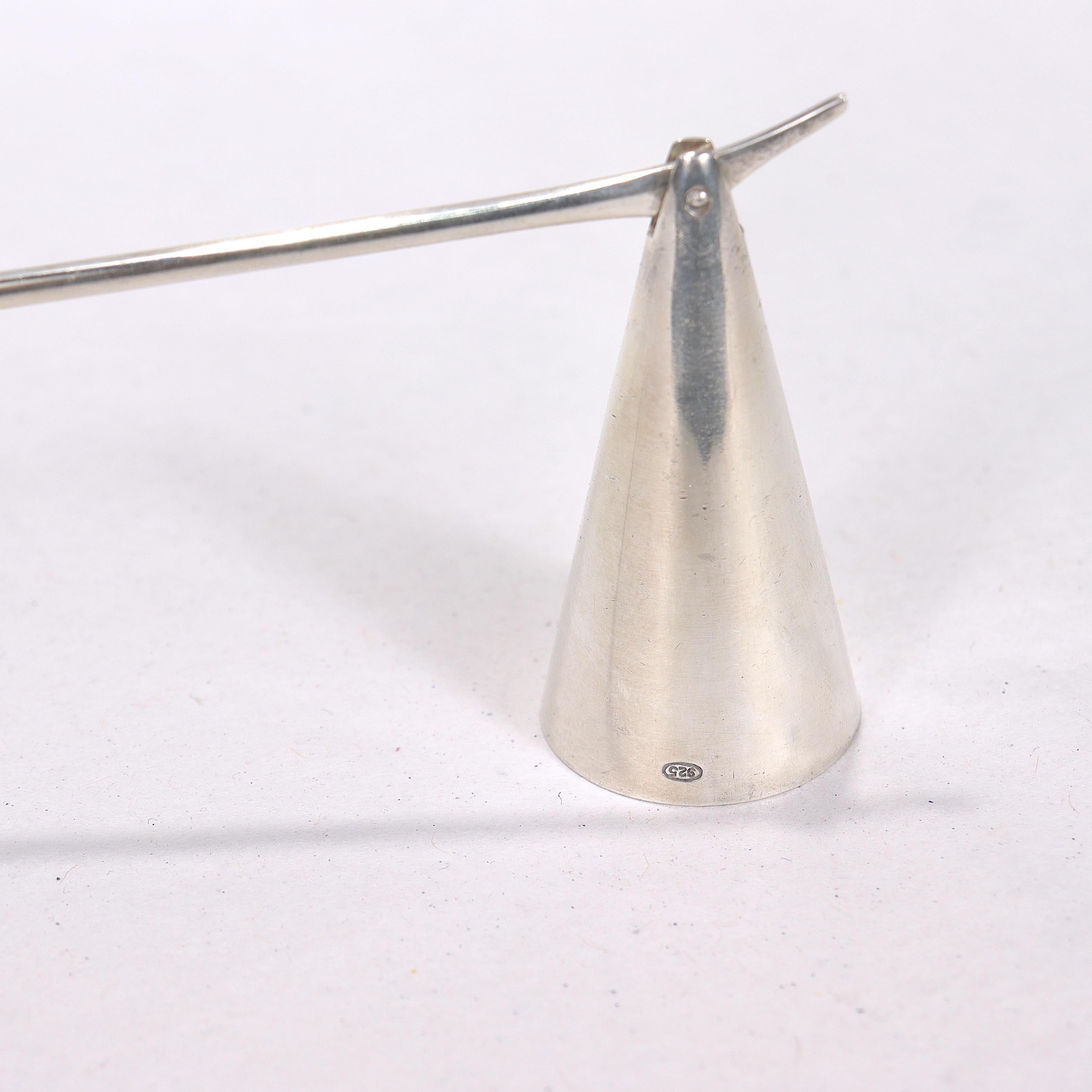 Women's or Men's Tiffany & Co Padova Sterling Silver Candle Snuffer by Elsa Peretti
