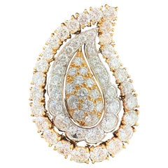 Tiffany & Co.  Paisley Diamant-Brosche