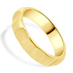 Tiffany & Co. Paloma Picasso 18 Karat Yellow Gold Groove Ring