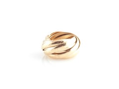 Tiffany & Co. Paloma Picasso 18 Karat Yellow Gold Melody Nine Band Ring