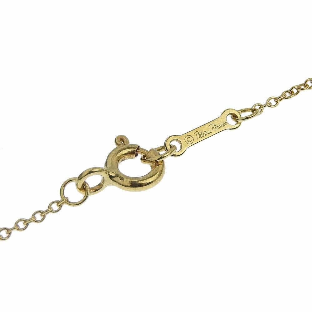 TIFFANY & Co. Paloma Picasso 18K Gold Diamond X Pendant Necklace 4