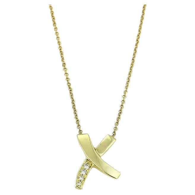 TIFFANY & Co. Collar Colgante Paloma Picasso Oro 18K Diamante X