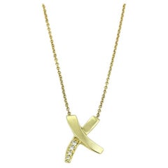 TIFFANY & Co. Collar Colgante Paloma Picasso Oro 18K Diamante X