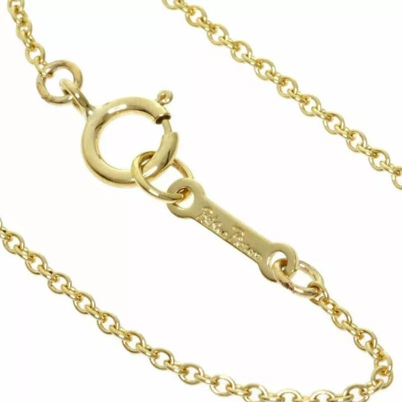 TIFFANY & Co. Paloma Picasso 18K Gold Graffiti X Pendant Necklace Medium For Sale 3