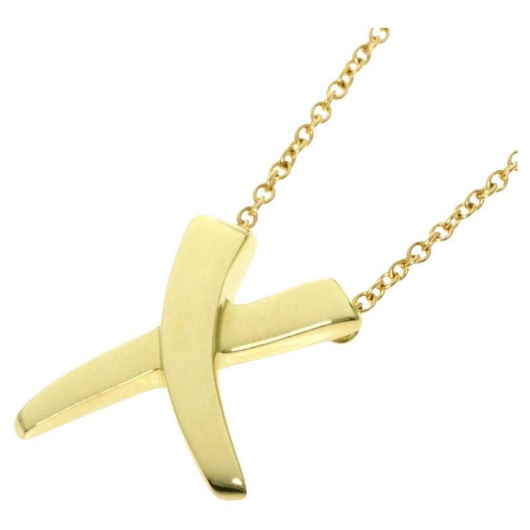 TIFFANY and Paloma Picasso 18K Gold Graffiti X Pendant