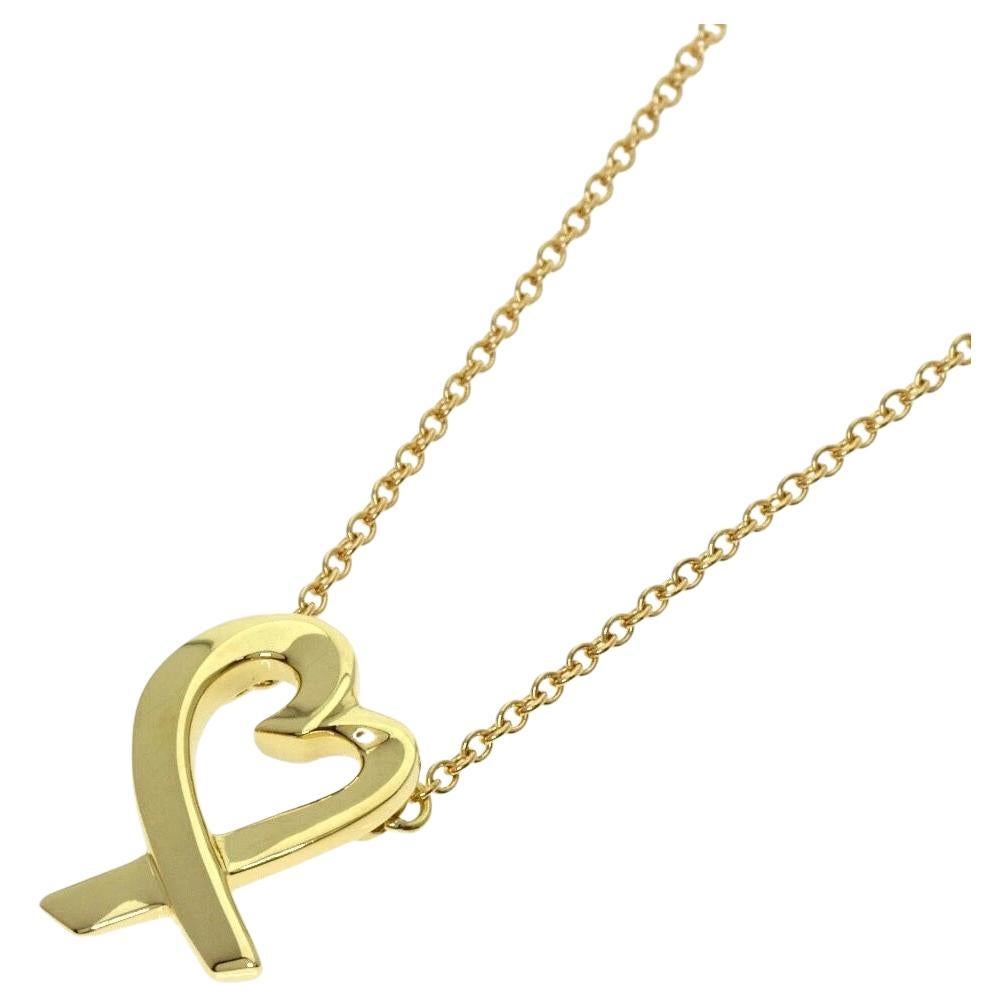 TIFFANY & Co. Collar Colgante Corazón Amoroso Paloma Picasso Oro 18K