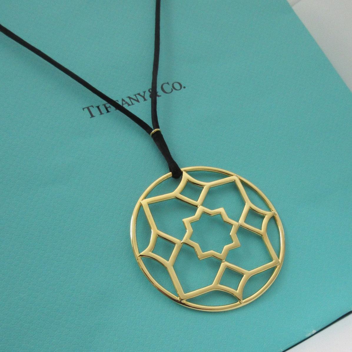 Women's TIFFANY & Co. Paloma Picasso 18K Gold Marrakesh Pendant Necklace Extra Large