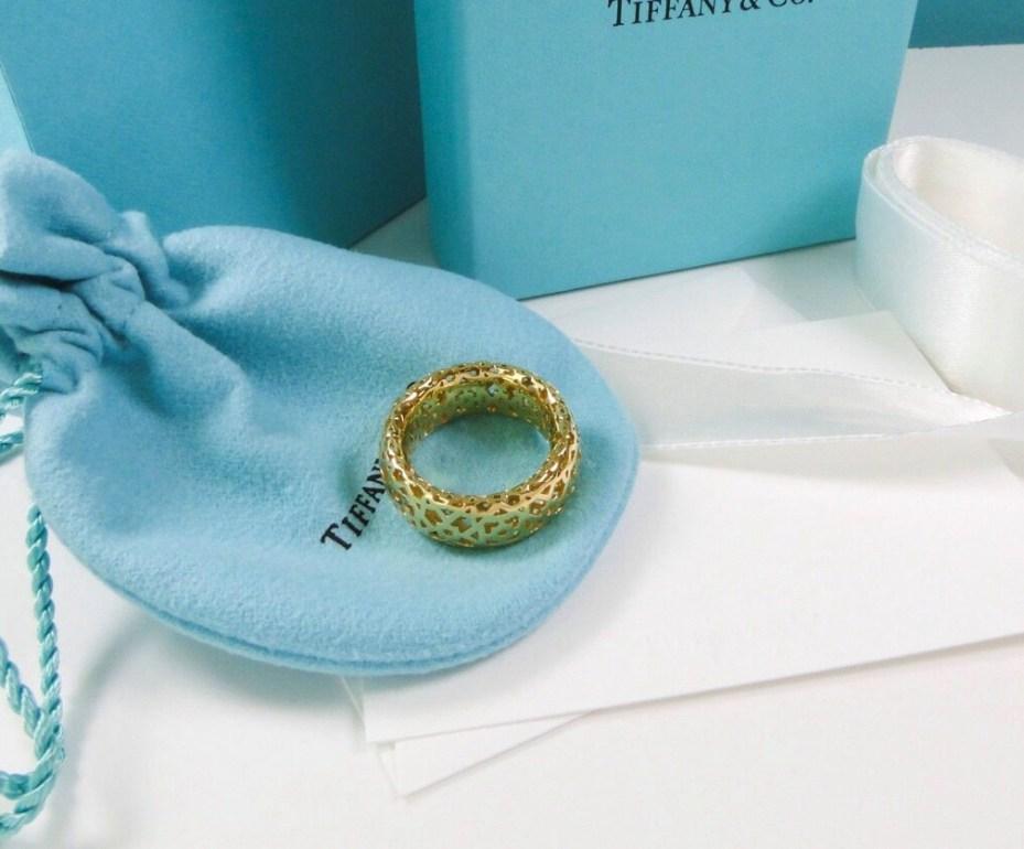 TIFFANY & Co. Paloma Picasso 18K Gold Marrakesh Ring 7 For Sale 1