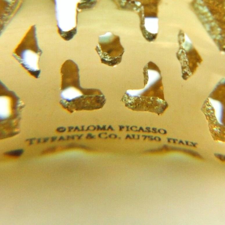 TIFFANY & Co. Paloma Picasso 18K Gold Marrakesh Ring 7 For Sale 2