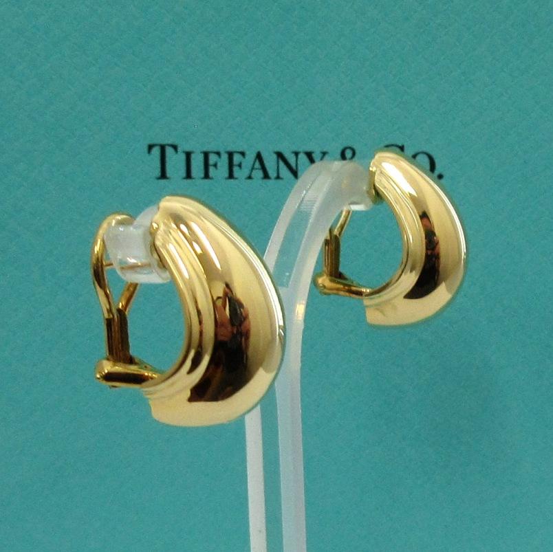 Women's TIFFANY & Co. Paloma Picasso 18K Gold Vendome Earrings