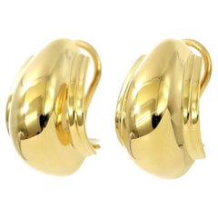 TIFFANY & Co. Paloma Picasso 18 Karat Gold Vendome-Ohrringe