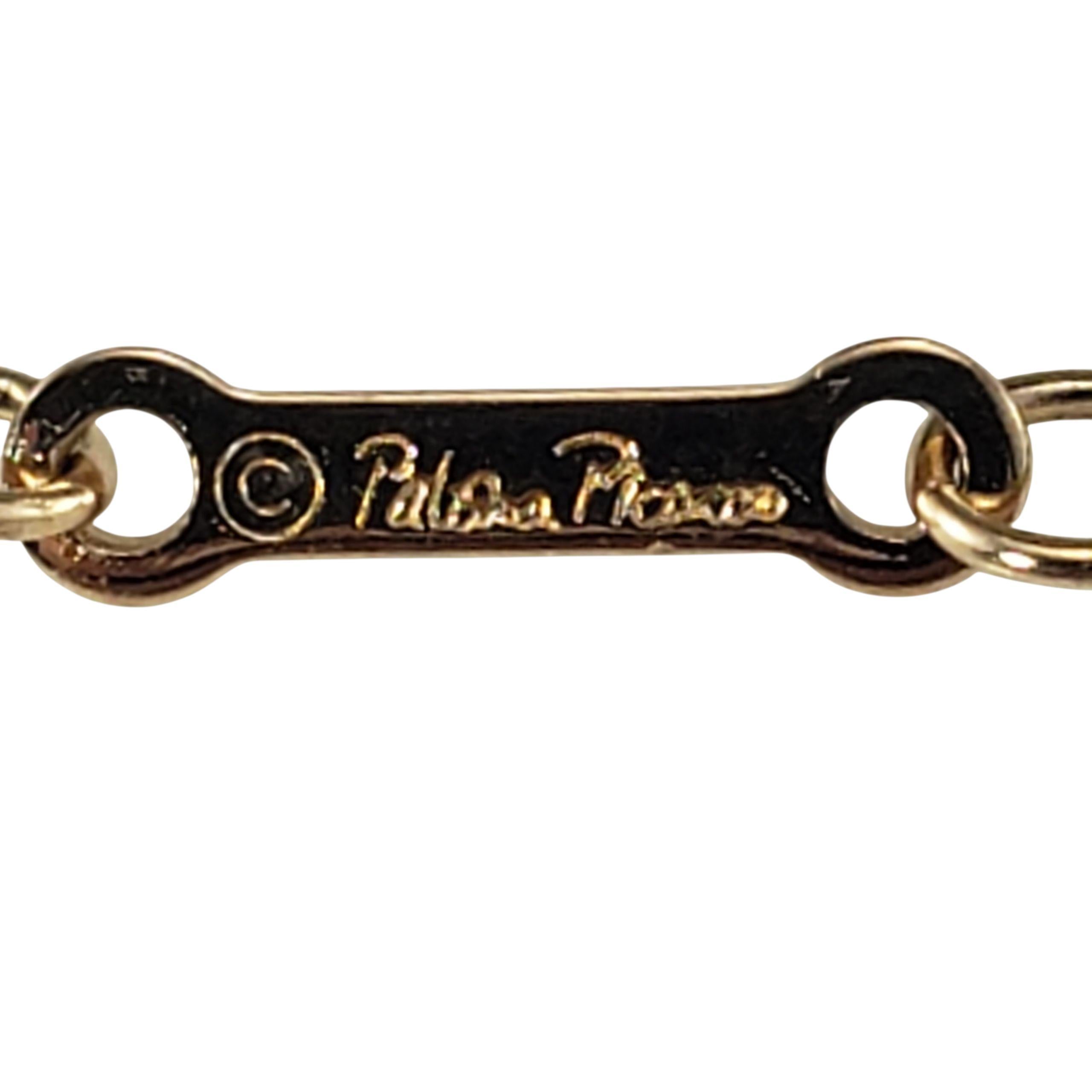 Donna Tiffany & Co. Collana con ciondolo Arrow in oro rosa 18 carati Paloma Picasso #23198 in vendita