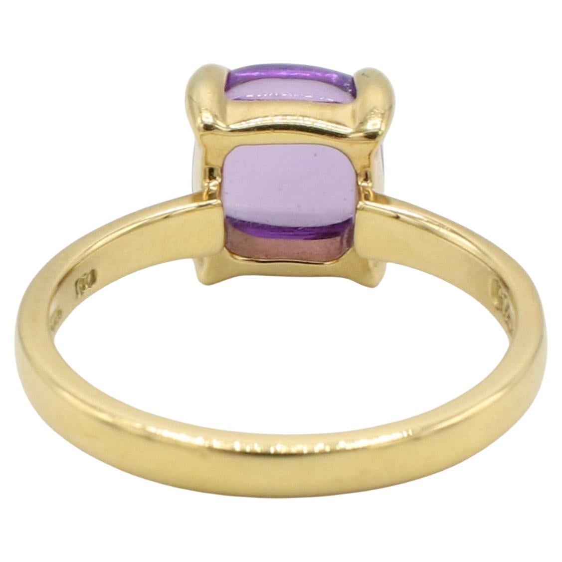 Tiffany & Co. Paloma Picasso 18k Gelbgold Amethyst Zucker Stacks Ring (Moderne) im Angebot