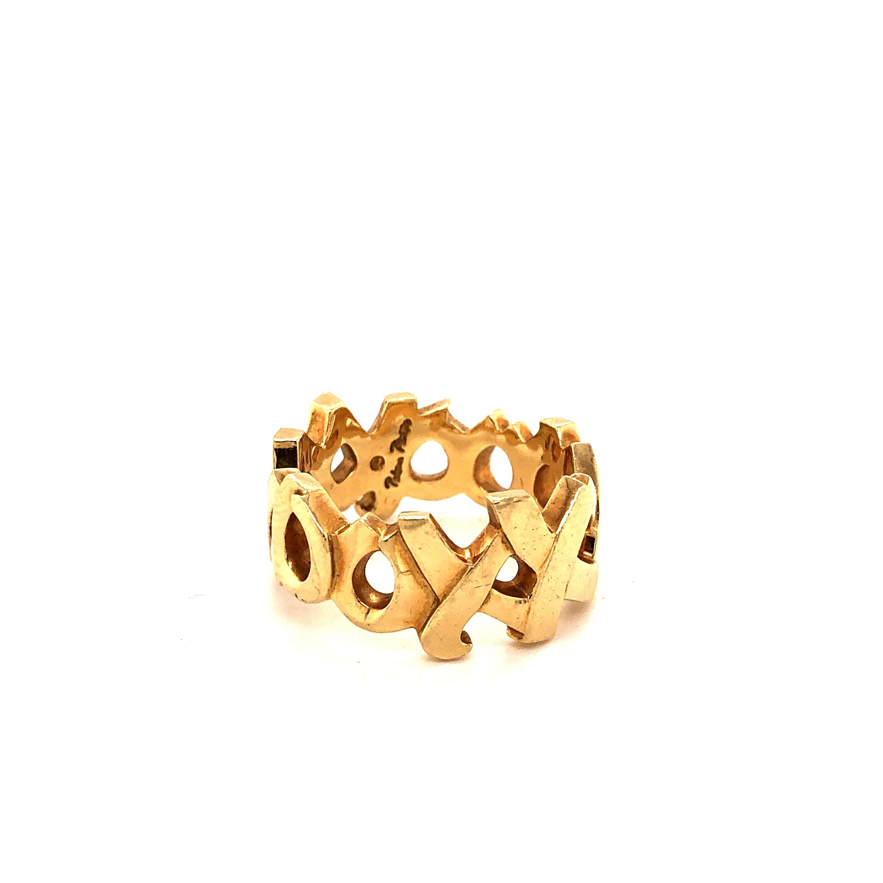 love tiffany ring gold