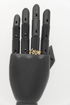 Tiffany & Co. Paloma Picasso 18K Yellow Gold Graffiti Love Ring