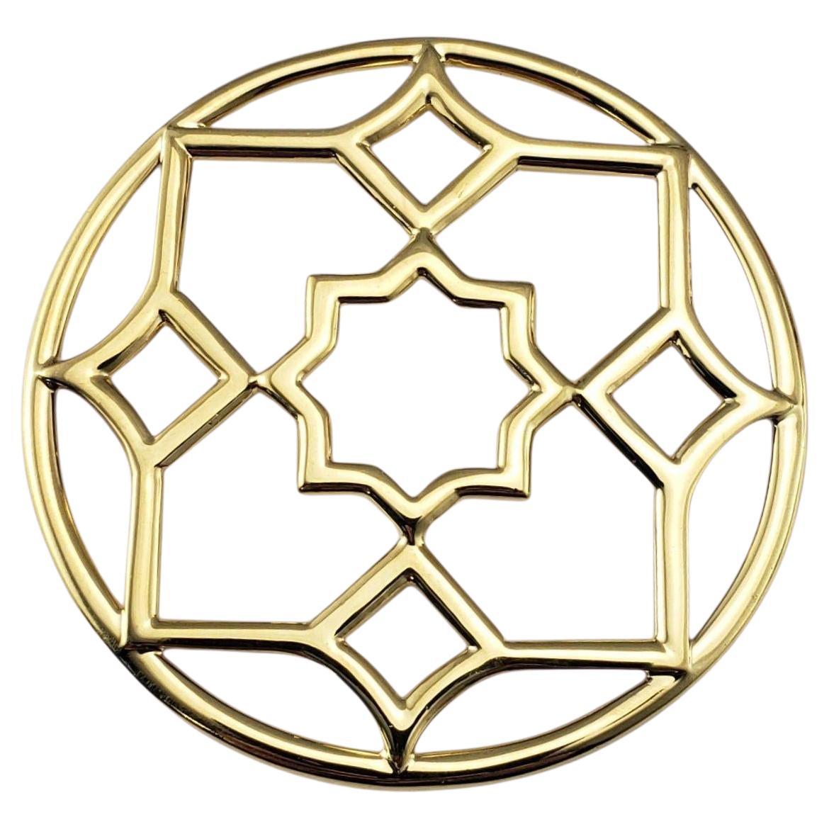 Tiffany & Co. Paloma Picasso 18K Gelbgold Marrakesch-Anhänger #22562