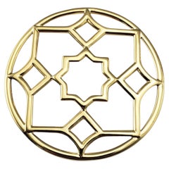Tiffany & Co. Paloma Picasso 18K Yellow Gold Marrakesh Pendant #22562