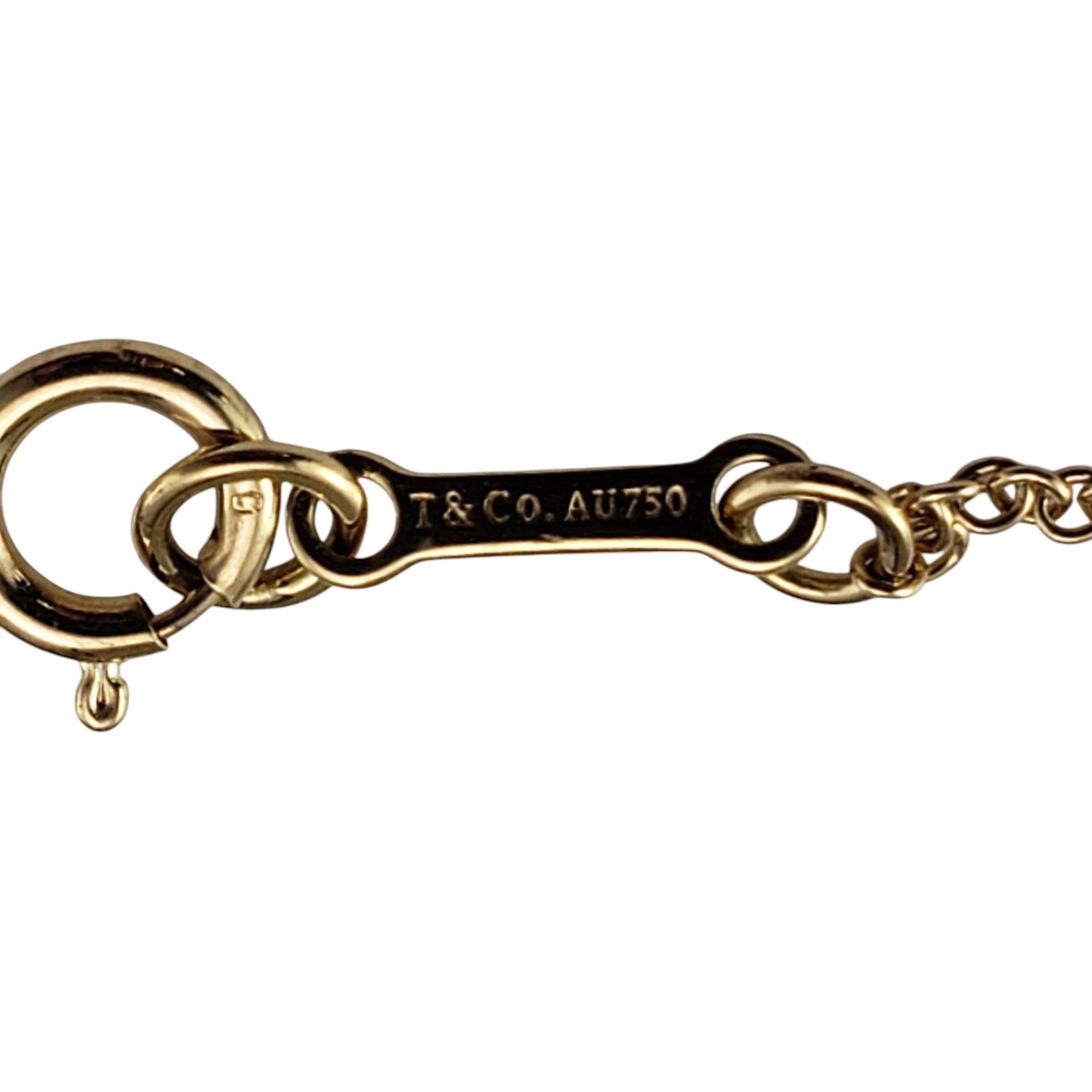 Donna Tiffany & Co. Paloma Picasso - Collana con ciondolo Marrakesh in oro giallo 18 carati #21545 in vendita