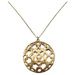Tiffany & Co. Collar colgante Paloma Picasso Marrakech de oro amarillo de 18 quilates nº 21545