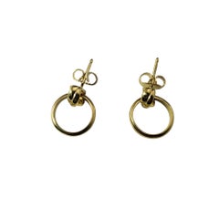 Tiffany & Co. Paloma Picasso 18K Yellow Gold Melody Mini Hoop Earrings #20565