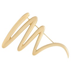 Tiffany & Co. Paloma Picasso 18K Yellow Gold Scribble Brooch