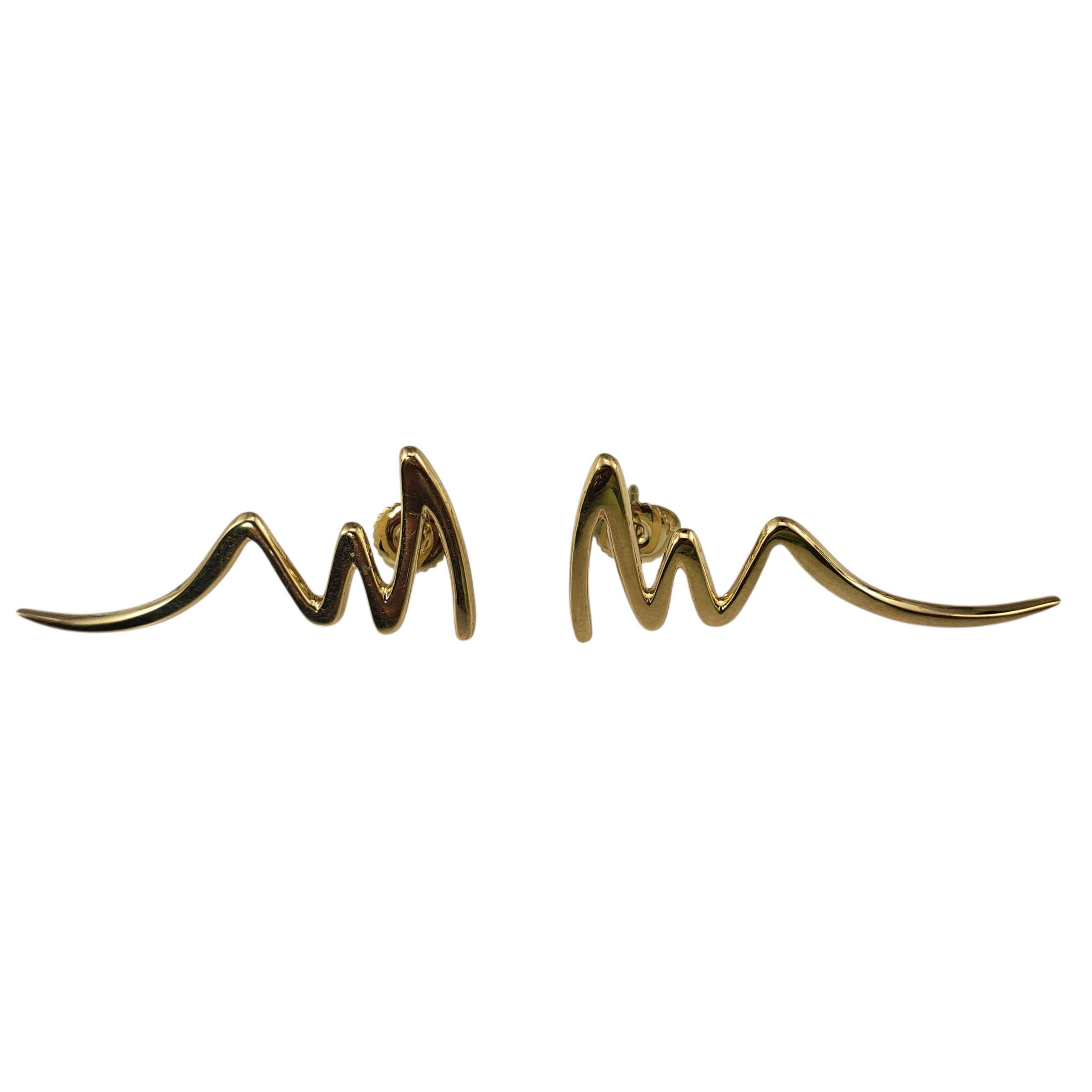 Tiffany & Co. Orecchini Paloma Picasso in oro giallo 18 carati #22980 in vendita
