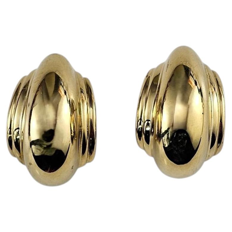 Tiffany & Co. Paloma Picasso Pendientes de medio aro Vendome de oro amarillo de 18 quilates #25057