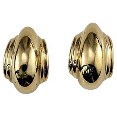 Tiffany & Co. Paloma Picasso 18K Yellow Gold Vendome Half-Hoop Earrings