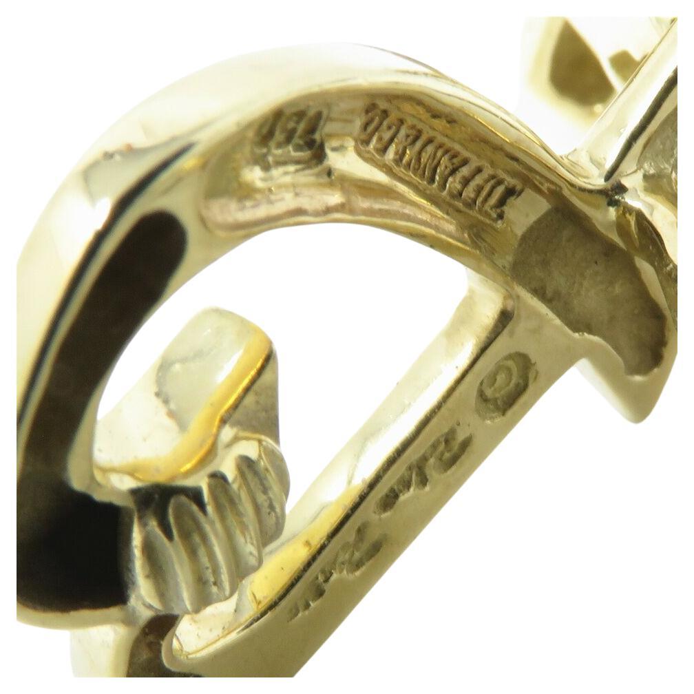 Tiffany & Co. Paloma Picasso 750

Earrings are about 22 x 16mm

Total Weight: 12.3 grams
