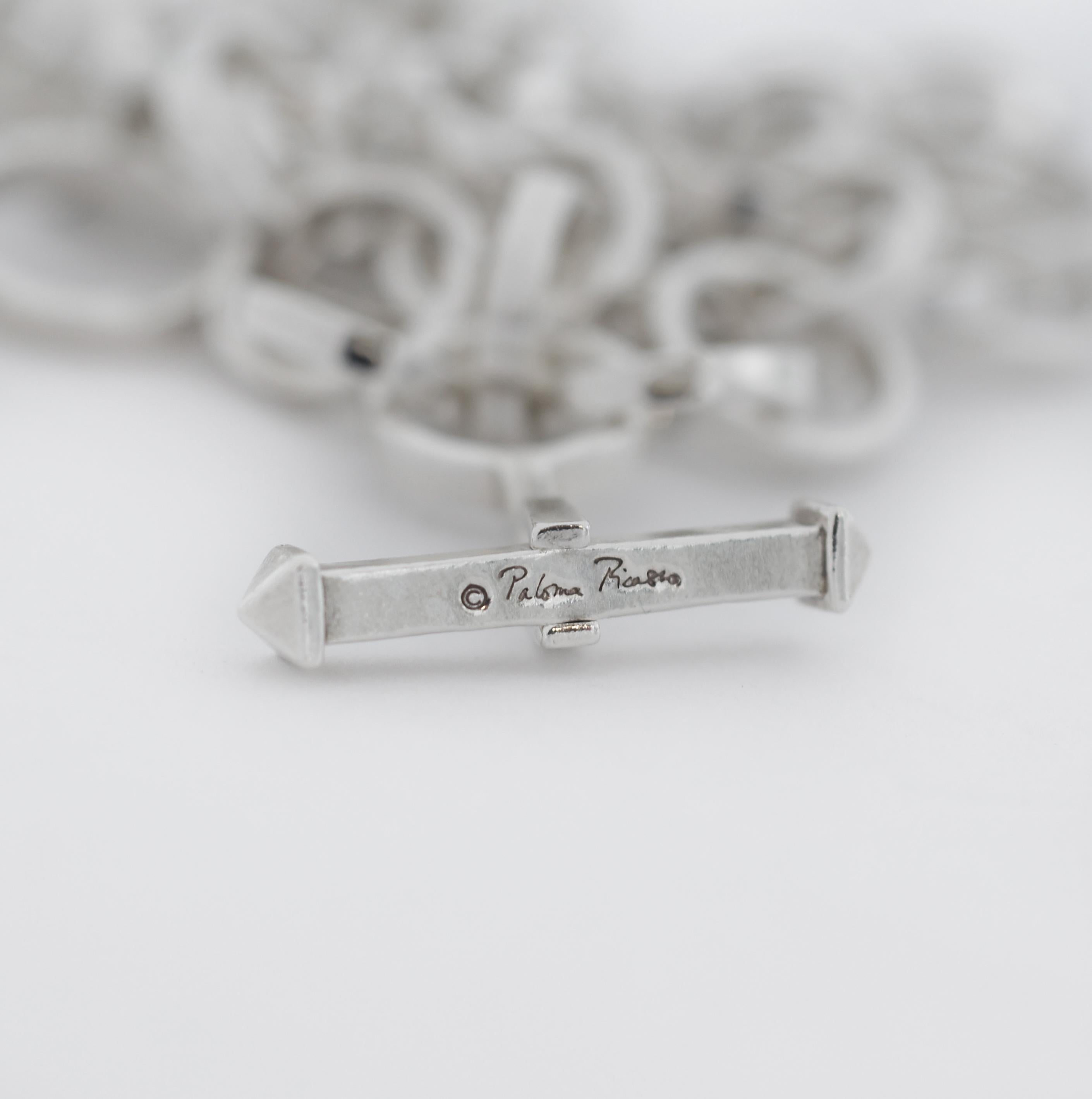 Tiffany & Co. Paloma Picasso Bracelet à chaînes multi-chaînes avec cercles 925 en vente 1