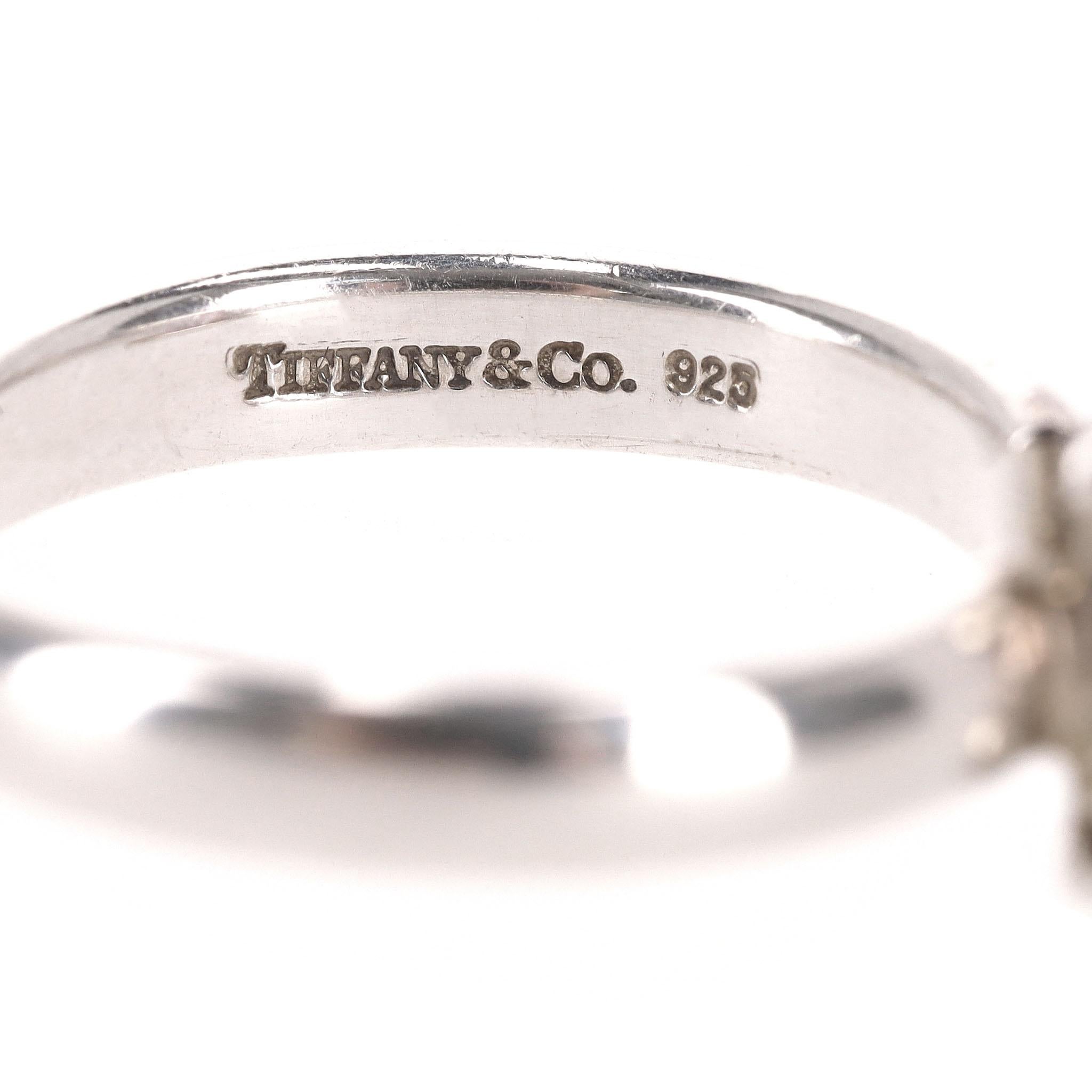 Tiffany & Co. Paloma Picasso 925 Sterling Silver Sugar Stacking Rings For Sale 8