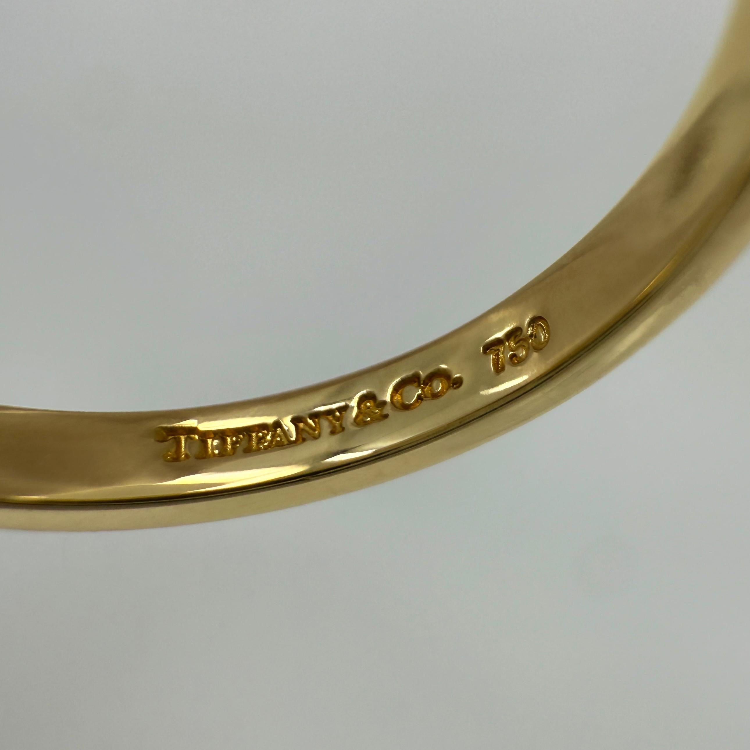 Tiffany & Co. Paloma Picasso Anello in oro giallo 18 carati con ametista e pila di zucchero 53 in vendita 2