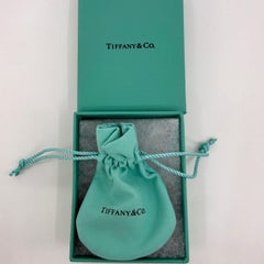 Tiffany & Co. Paloma Picasso Blue Topaz Sugarloaf 18k Yellow Gold Earring Studs
