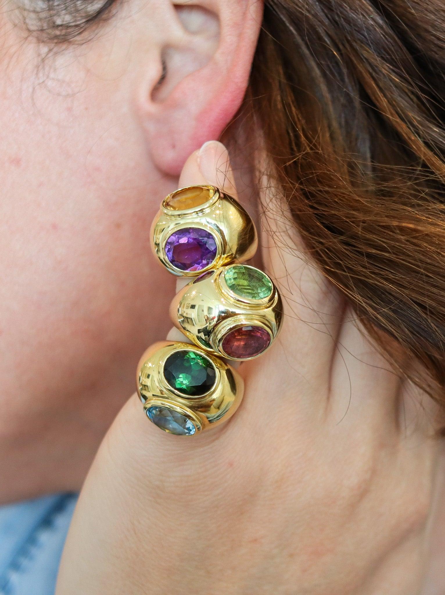 TIFFANY & CO Paloma Picasso Cocktail Ring 18Kt Gold With 8.41 Ctw Gemstones 2
