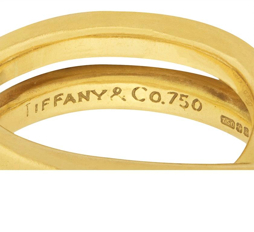 Tiffany & Co. Paloma Picasso Collection Diamond Ring, circa 1992 In Good Condition In London, GB