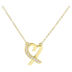 Tiffany & Co. Paloma Picasso Diamond Loving Diamond Necklace