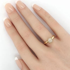 Tiffany & Co. Paloma Picasso Diamond Sugar Stacks Ring 18k Gold Size 5