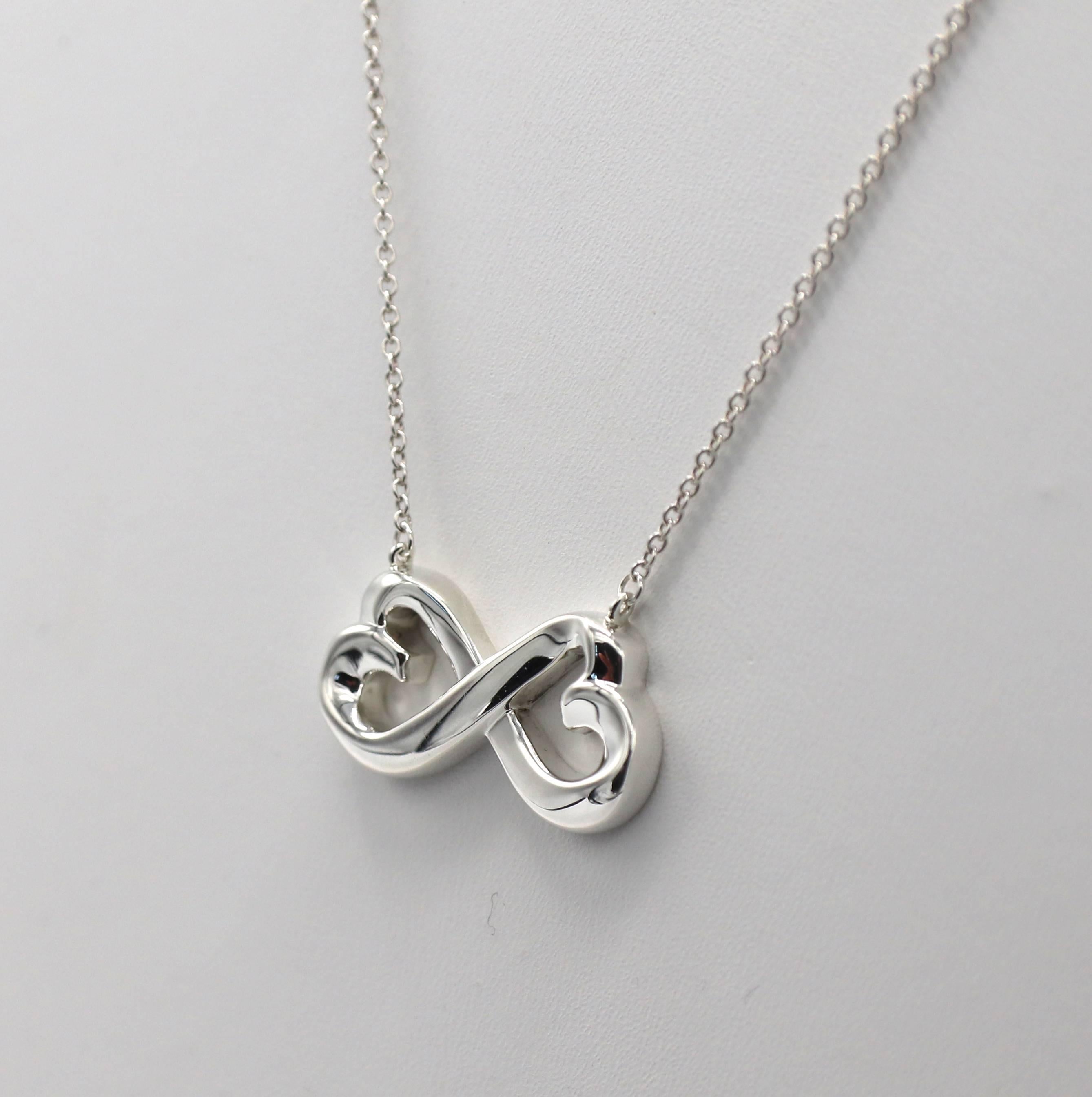 tiffany paloma picasso heart necklace