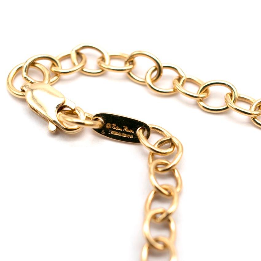 Women's Tiffany & Co. Paloma Picasso Gold Citrine Drop Pendant Necklace
