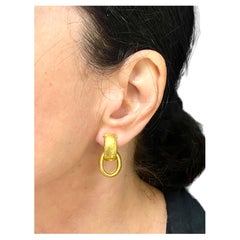 Tiffany & Co. Paloma Picasso Gold Dangle Earrings