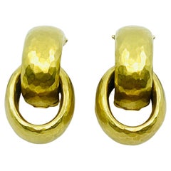 Tiffany & Co. Paloma Picasso Gold Dangle Earrings