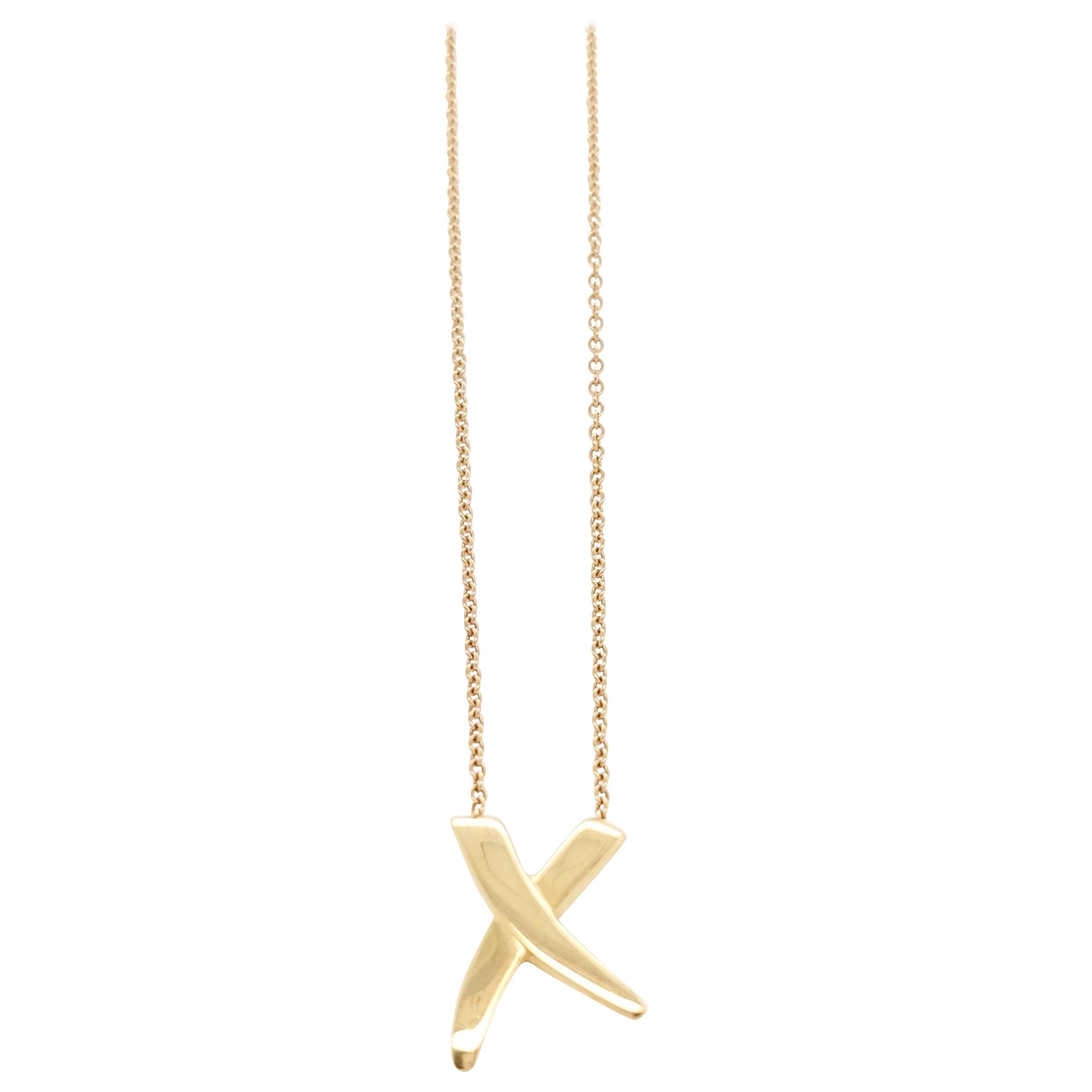 Tiffany & Co. Paloma Picasso Gold Necklace