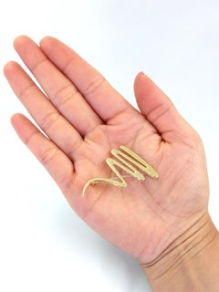 Tiffany & Co. Paloma Picasso Gold Squiggle Pin