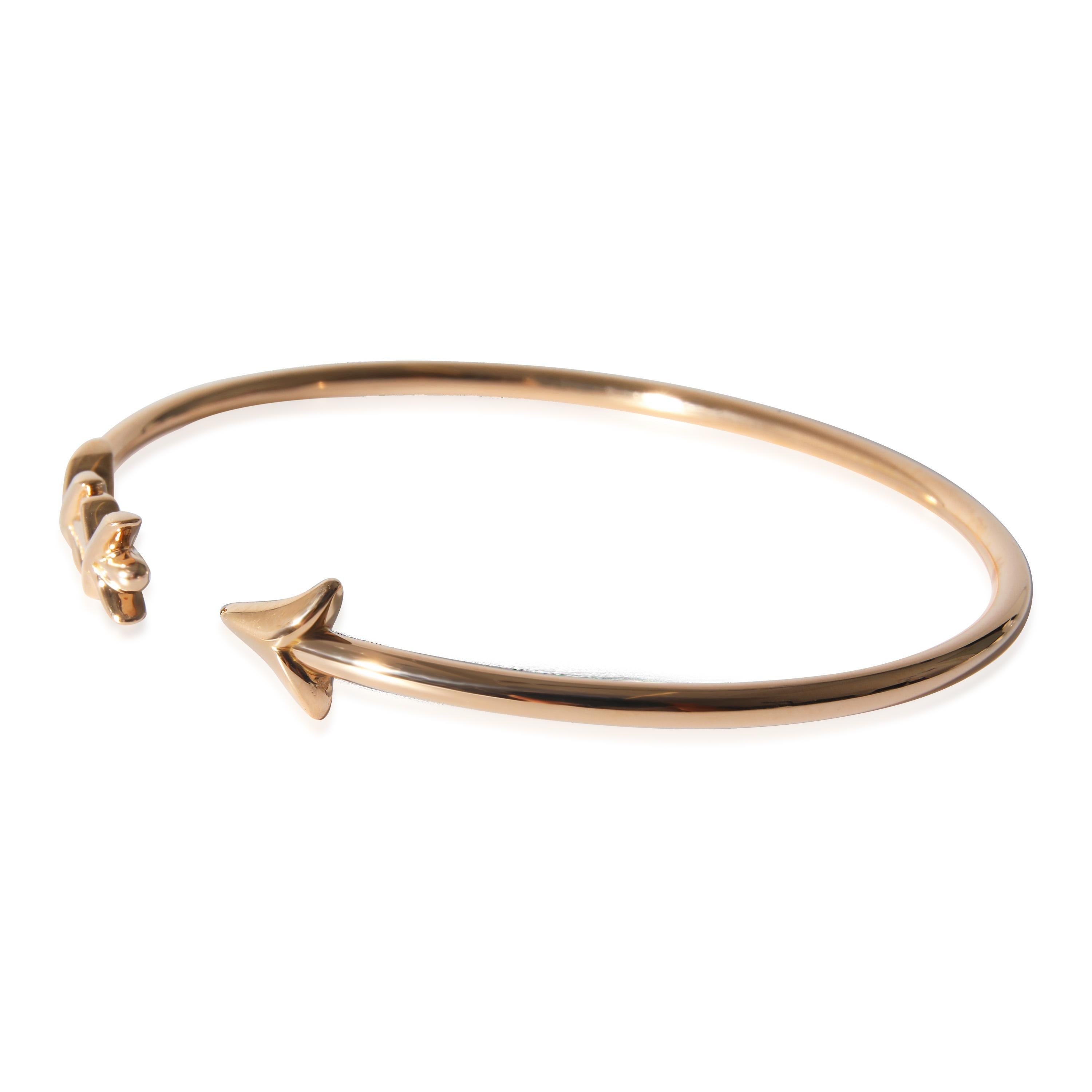 Tiffany & Co. Paloma Picasso Graffiti Arrow Manschette in 18k Gelbgold im Zustand „Hervorragend“ in New York, NY