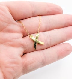 Tiffany & Co. Collar Colgante Paloma Picasso Graffiti X en Oro Amarillo de 18k