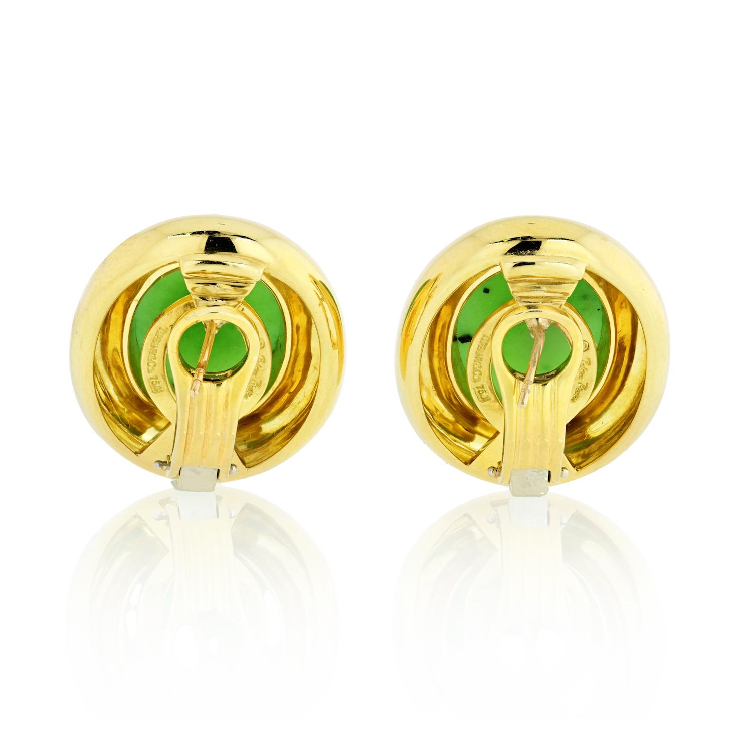 jade earrings tiffany