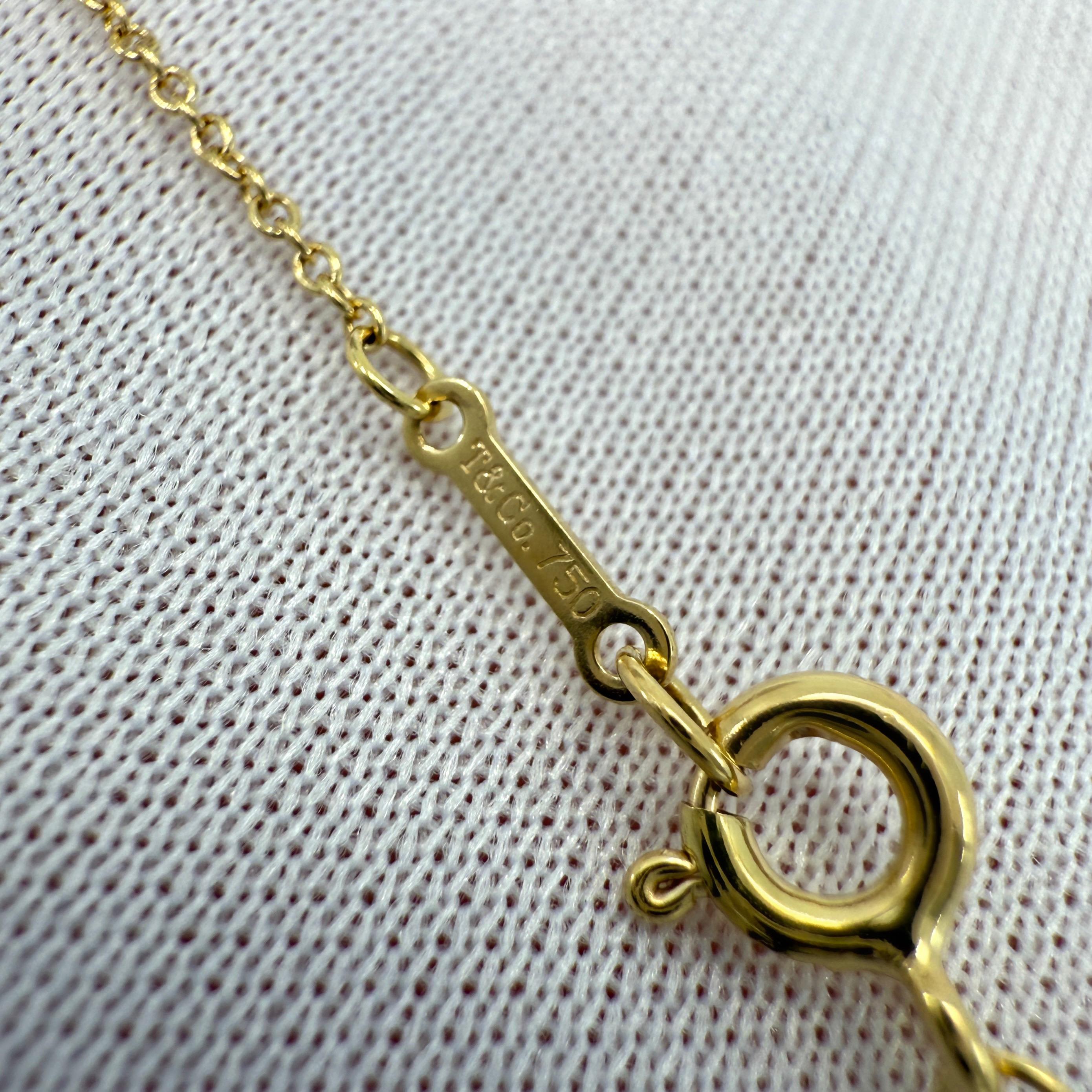 Paloma Picasso for Tiffany & Co. Collana in oro giallo 18k con peridoto verde in vendita 2