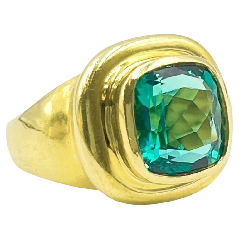 Tiffany & Co. Paloma Picasso Green Tourmaline Ring
